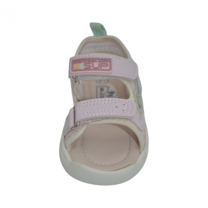 Sandale cu talpa flexibila, pentru fete, Apawwa, E909R, Roz [2]