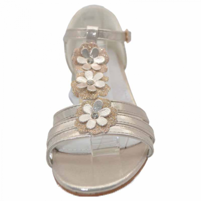 Sandale cu toc pentru fete MRS M1030-AU, Auriu [2]