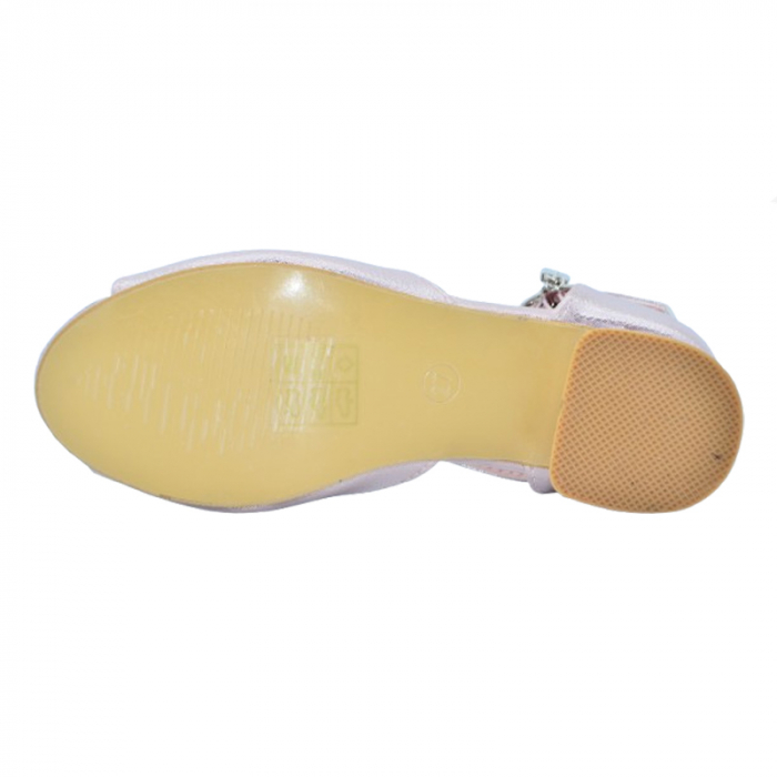Sandale cu toc pentru fete MRS R1061R, Roz [4]
