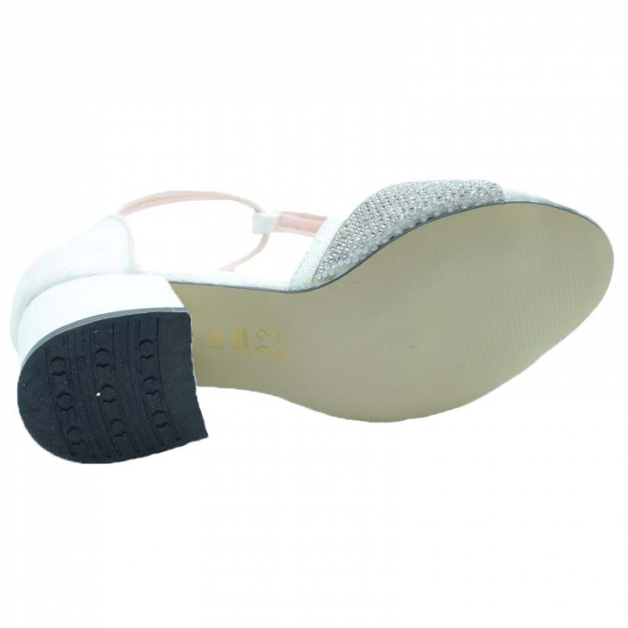 Sandale cu toc pentru fete Mini Junior SO-19-33 [3]