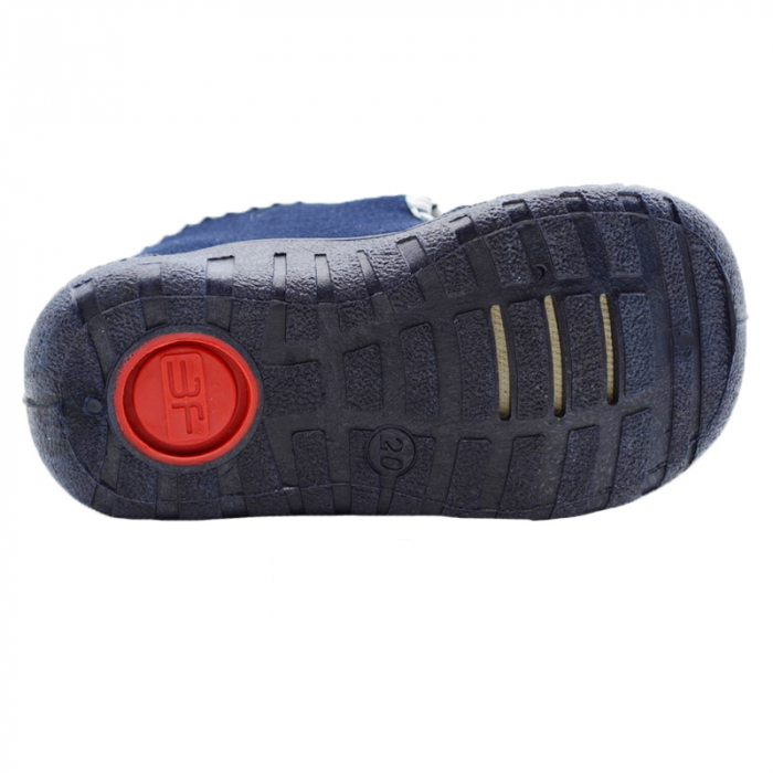 Sandale din panza pentru baieti 3F 3FP-2-25, Bleumarin [6]