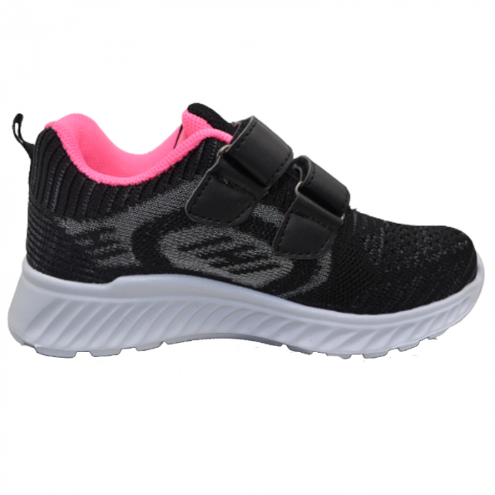 Pantofi sport din panza pentru fete American Club XD70/23N, Negru [3]