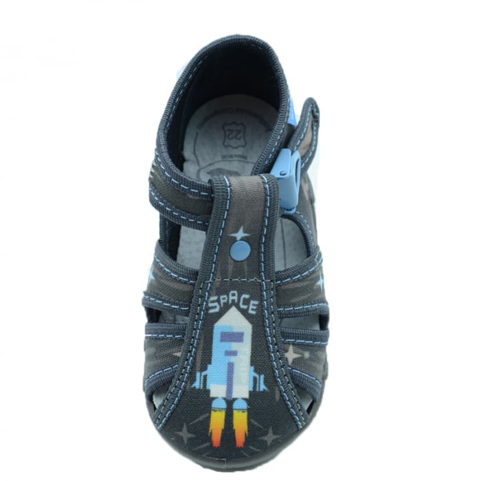 Sandale din panza pentru baieti Renbut RB13-20, Multicolor [4]