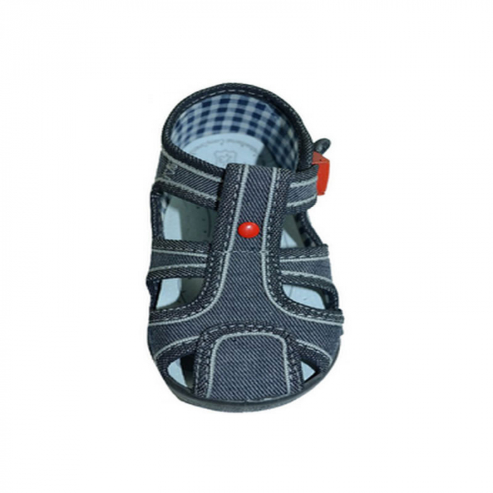 Sandale din panza pentru baieti Renbut RBTB24G1, Gri [2]