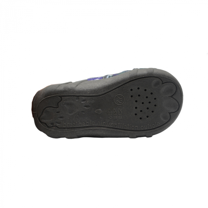 Sandale din panza pentru baieti Renbut RBT-01, Gri [2]