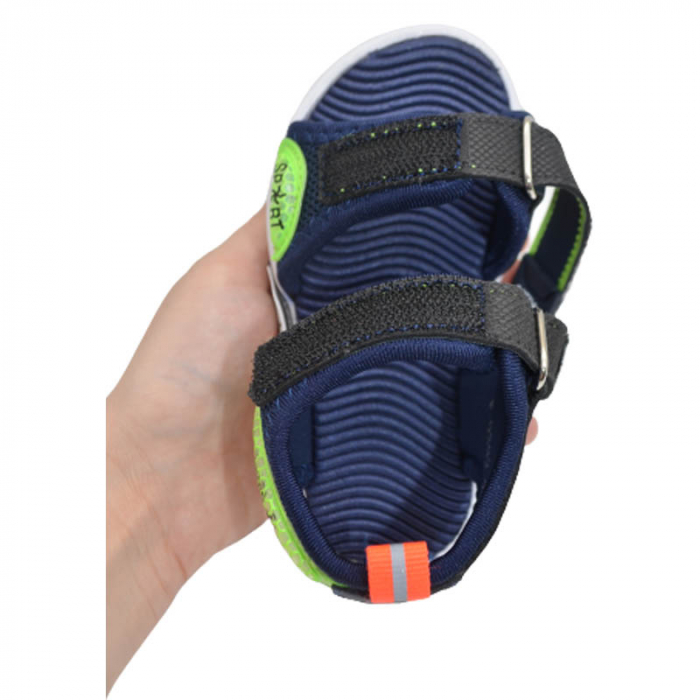 Sandale din panza pentru baieti Tom Miki F-0392-F, Bleumarin [4]