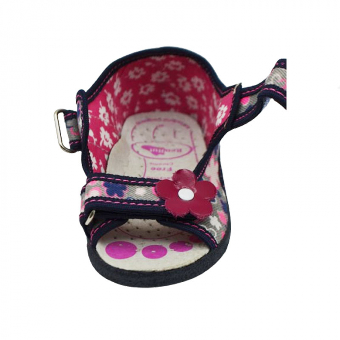 Sandale din panza pentru fete Renbut PFRBT-1, Multicolor [5]