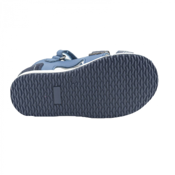 Sandale din piele pentru baieti Befado 170-P-021-26, Albastru [3]