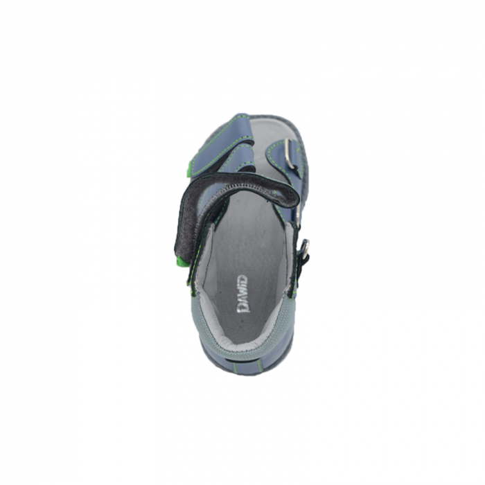 Sandale din piele baieti Dawid 951-G-30, Albastru [2]
