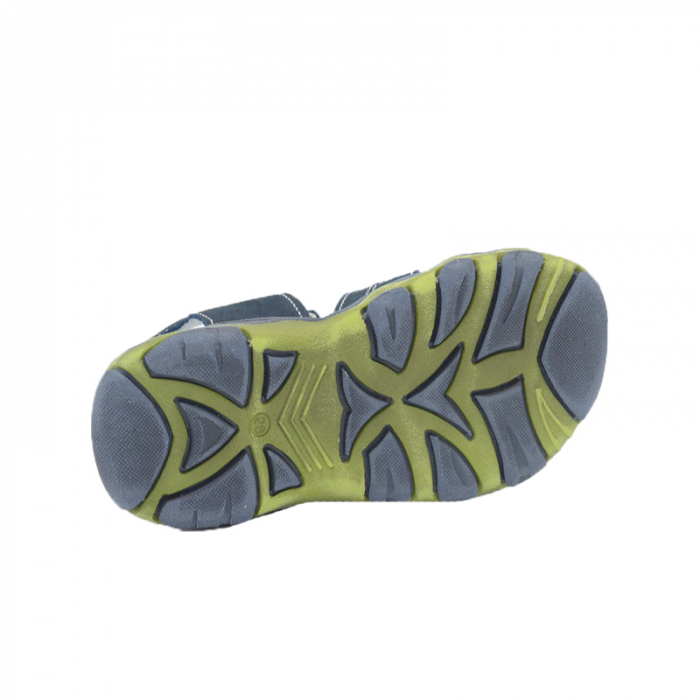 Sandale din piele pentru baieti Renbut 21-3271-G-30, Bleumarin [4]