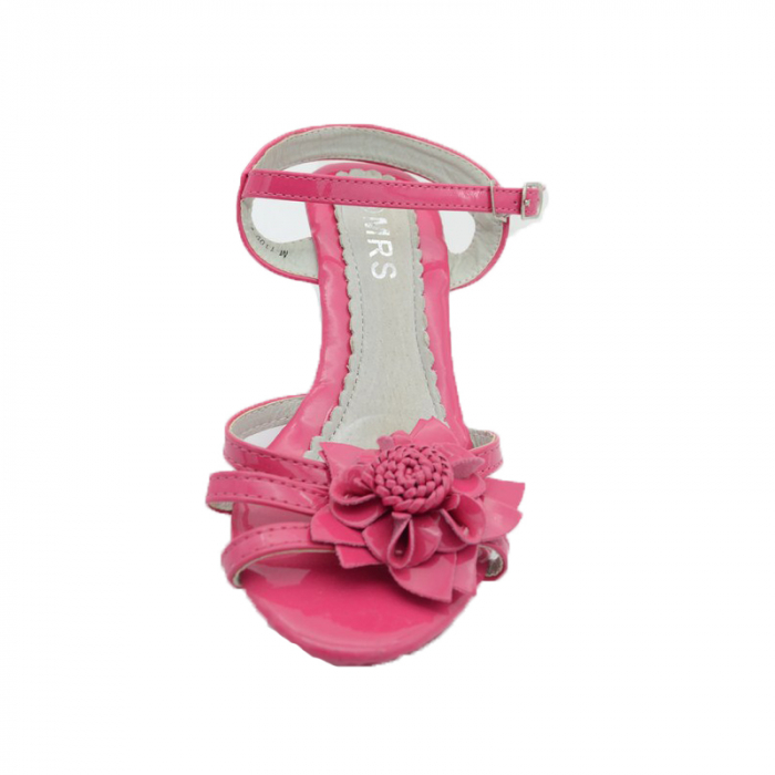Sandale cu toc pentru fete MRS M-1109-2-31, Fucsia [4]
