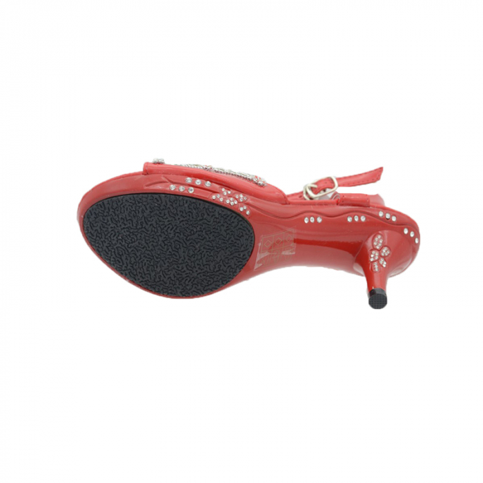 Sandale cu toc pentru fete MRS M-1206-11-33, Rosu [4]