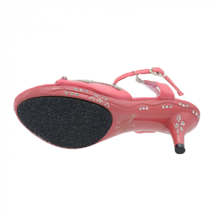 Sandale cu toc pentru fete MRS M-1206-12-31, Roz [4]