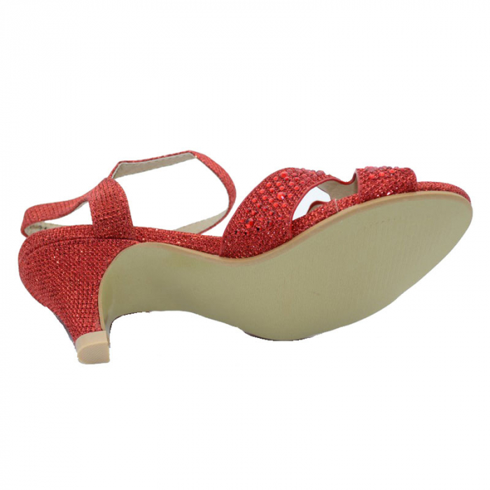 Sandale cu toc pentru fete MRS M1301-R-31, Rosu [2]