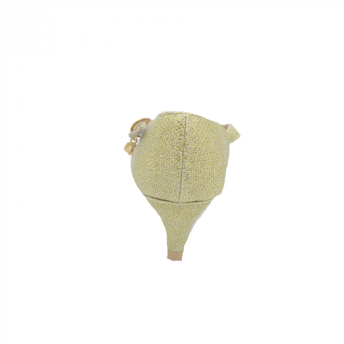 Sandale cu toc pentru fete MRS M13031-31, Auriu [4]