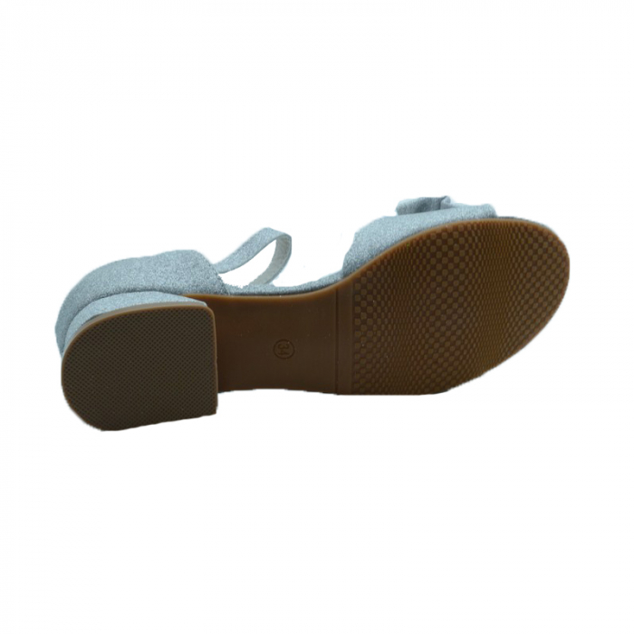 Sandale cu toc pentru fete MRS M725-AR-31, Argintiu [2]
