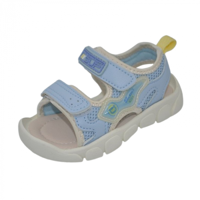 Sandale cu talpa flexibila, pentru baieti, Apawwa, E909A, Albastru [1]