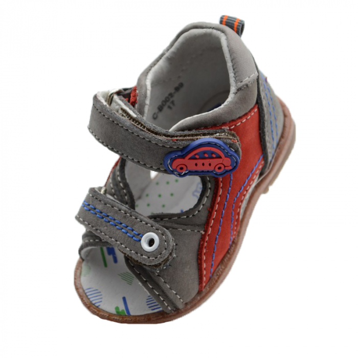 Sandale ortopedice pentru baieti Bi&Ki C-B002-99-C-20, Multicolor [4]