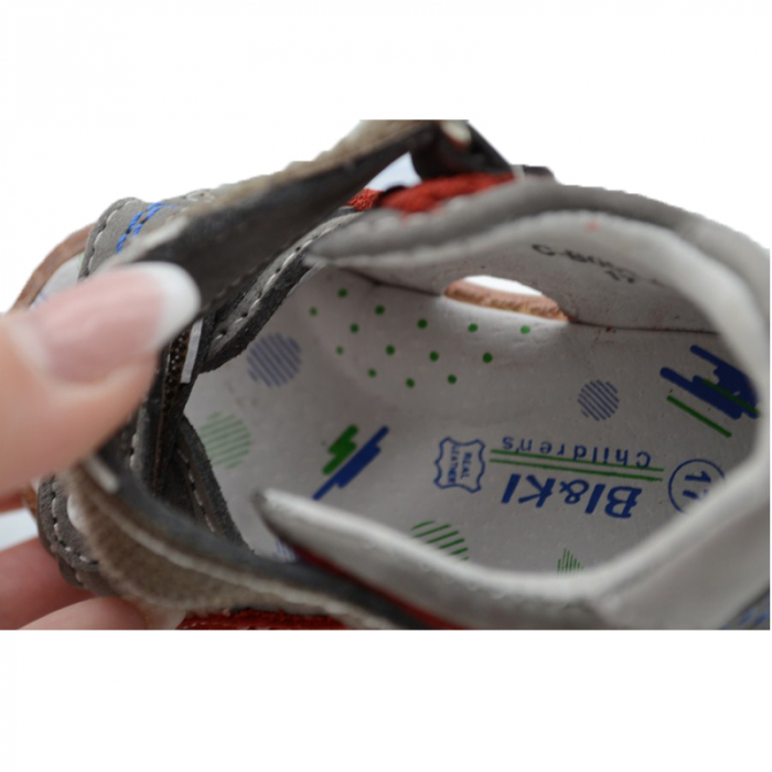 Sandale ortopedice pentru baieti Bi&Ki C-B002-99-C-20, Multicolor [2]