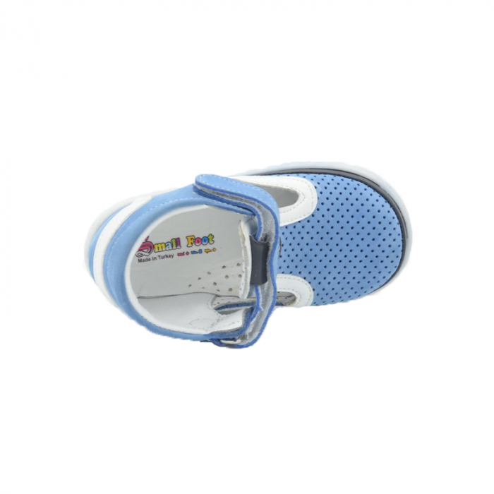Pantofi ortopedici din piele pentru baieti Small Foot SSMF5-25, Albastru [3]