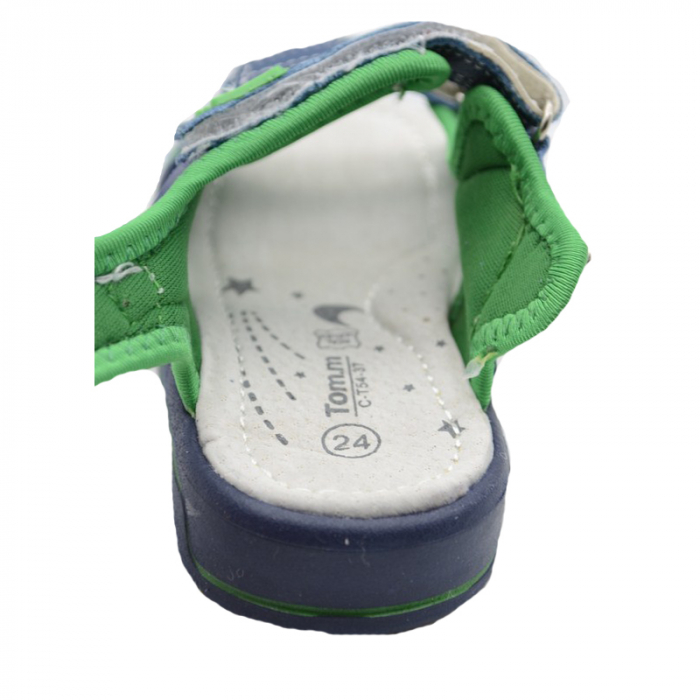 Sandale ortopedice pentru baieti Tom Miki C-T54-37-M-25, Bleumarin [4]