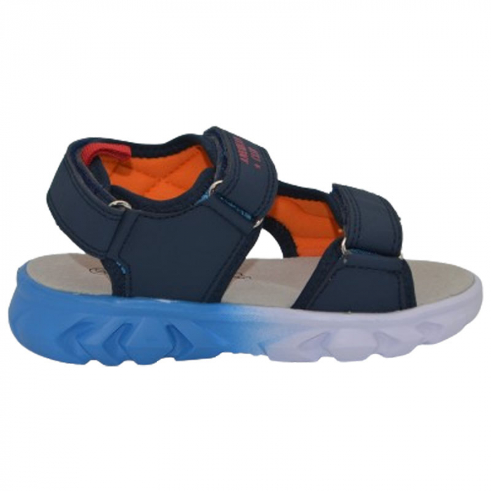 Sandale ortopedice cu led pentru baieti American Club RL145/24-B, Bleumarin [2]