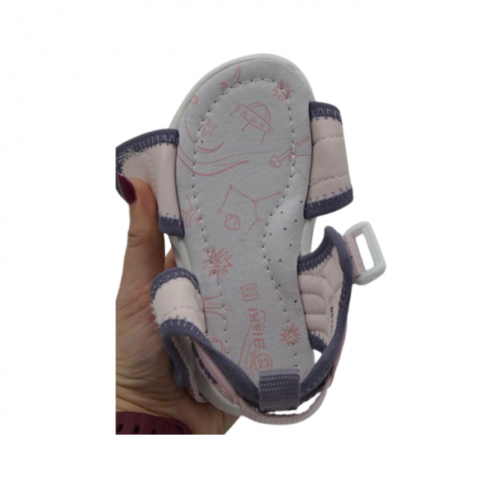 Sandale ortopedice, cu leduri, pentru fete, Bi&Ki, B01402-H, Mov [4]