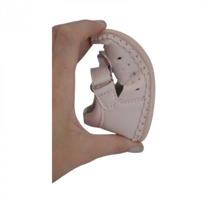 Sandale ortopedice, cu talpa flexibila, pentru fete, Apawwa, FX86R, Roz [6]
