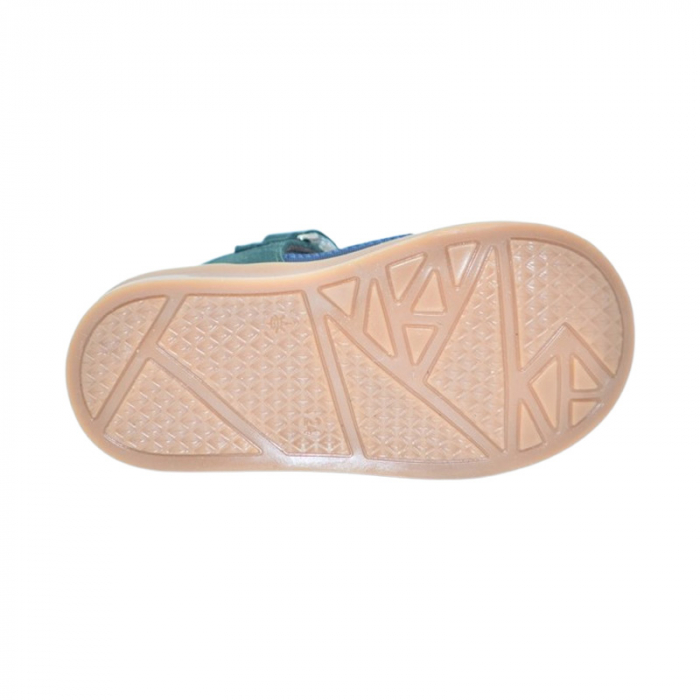 Sandale ortopedice din piele, cu talpa flexibila, pentru baieti Small Foot, SB1908M2, Multicolor [4]