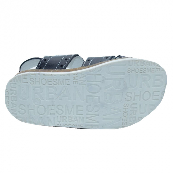 Sandale ortopedice din piele pentru baieti Small Foot SMF22-N-22, Negru [3]