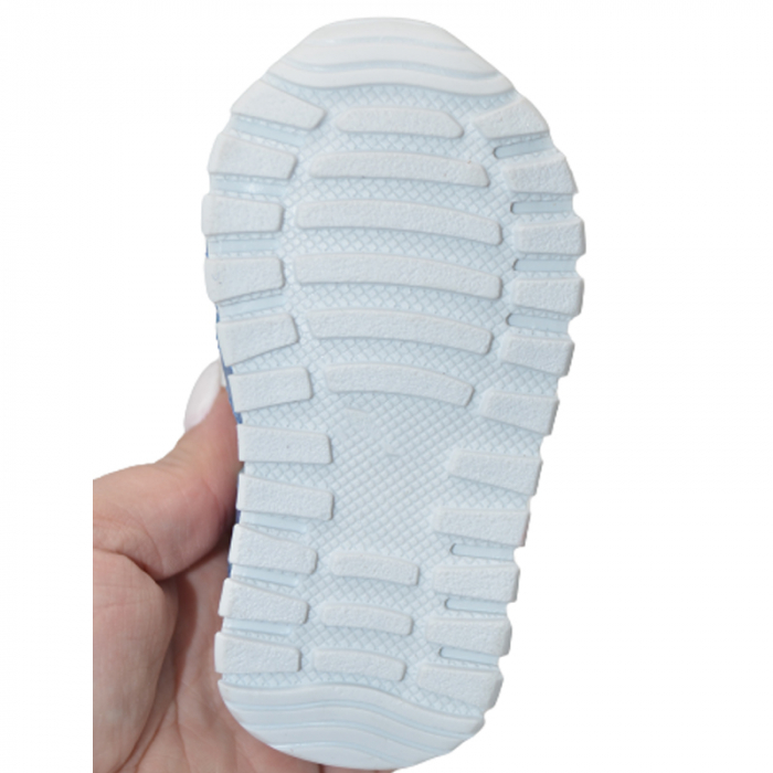 Sandale ortopedice din piele pentru baieti Small Foot SSMF2606A, Albastru [3]