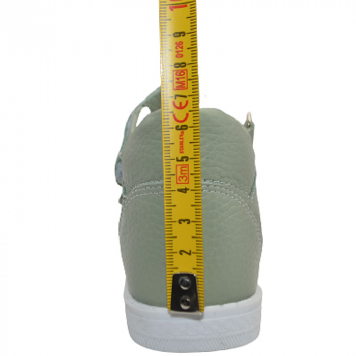 Sandale ortopedice din piele pentru baieti Small Foot SMF0805, Verde [6]