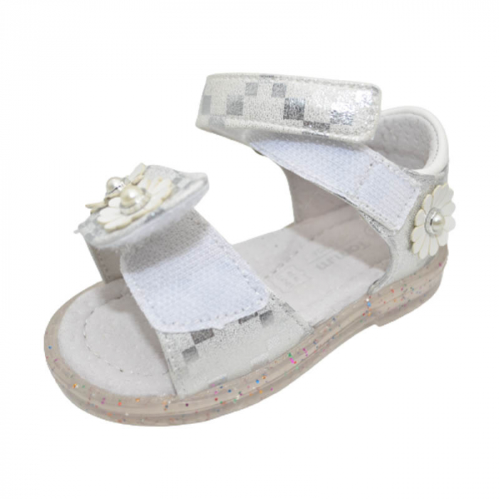 Sandale ortopedice pentru fete Tom Miki C-T10024-E, Argintiu [4]