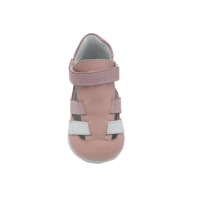 Sandale ortopedice din piele pentru fete Emel E1942-2R-23, Roz [4]