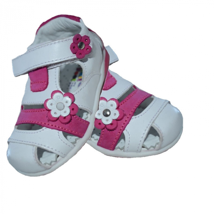 Sandale ortopedice din piele pentru fete Sibel SBL57-25, Multicolor [2]