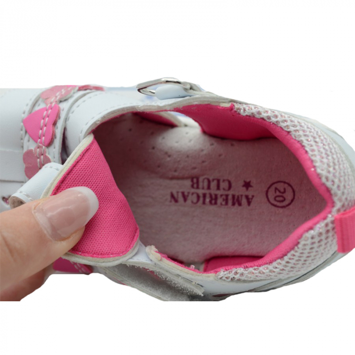 Sandale ortopedice pentru fete American Club DR18/20A-25, Multicolor [4]