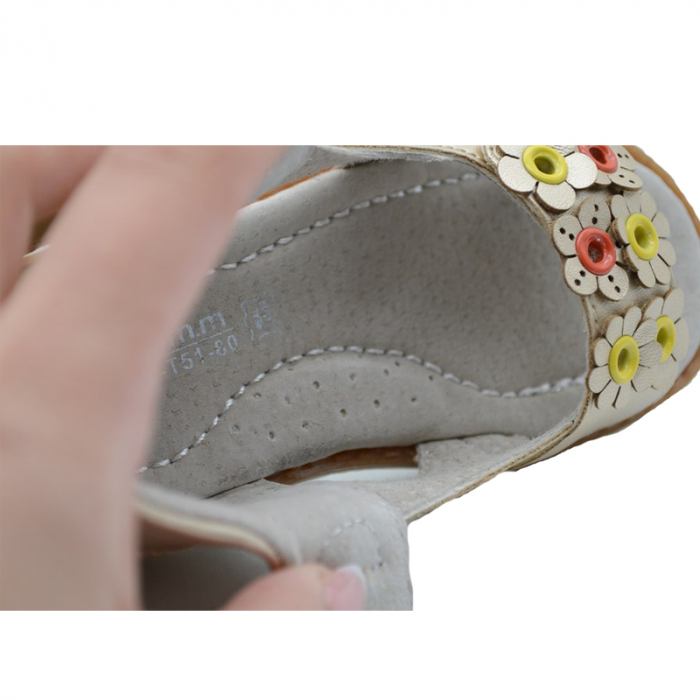 Sandale ortopedice pentru fete Tom Miki C-T51-80-D-25, Auriu [4]