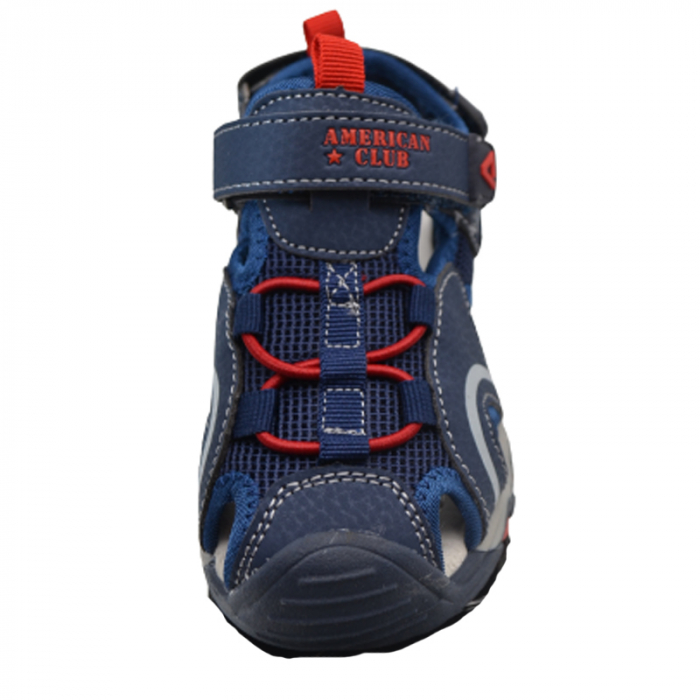 Sandale ortopedice pentru baieti American Club XD79/23A, Albastru [2]