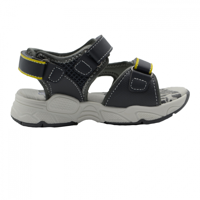 Sandale ortopedice pentru baieti American Club XD16/21G_27-3421, Gri [2]