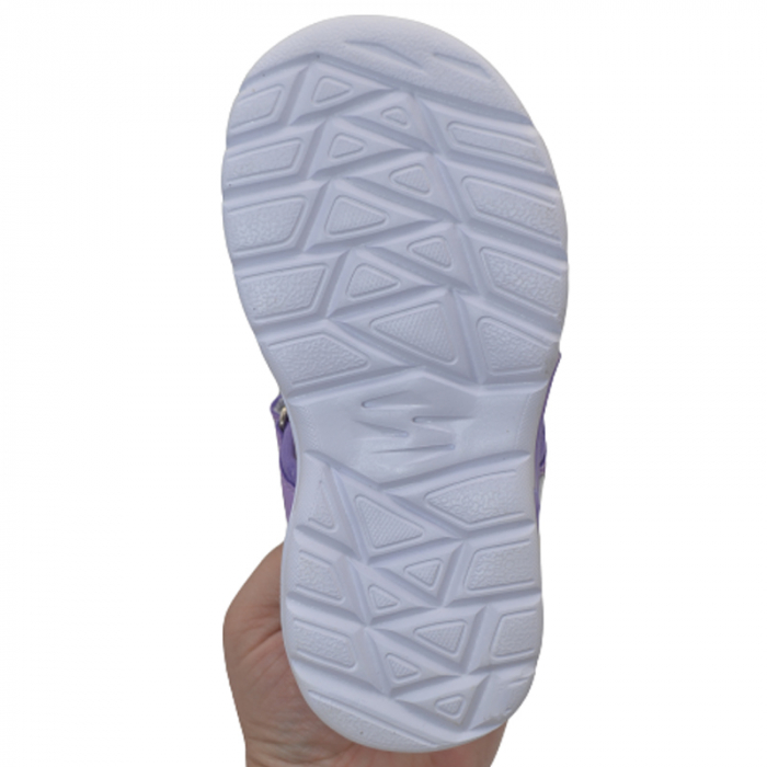 Sandale ortopedice cu becuri pentru fete American Club HL80/23M, Mov [4]