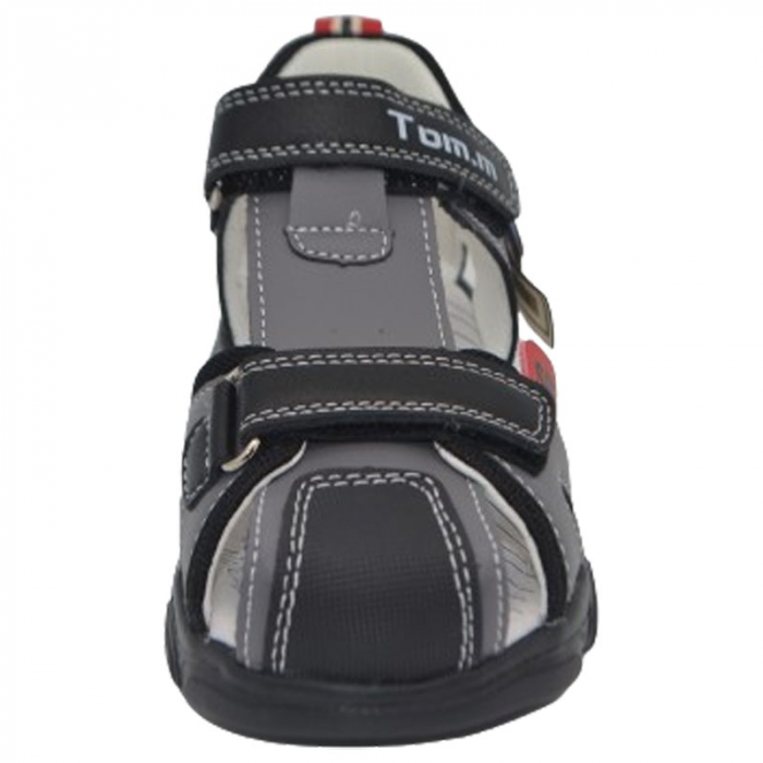 Sandale ortopedice pentru baieti Tom Miki C-T9872-C, Gri [3]