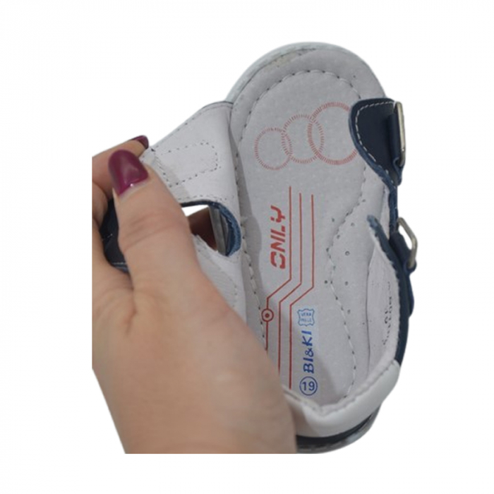 Sandale ortopedice pentru baieti, Bi&Ki A-B01109-C, Bleumarin [4]