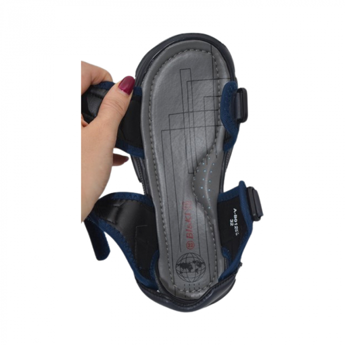 Sandale ortopedice pentru baieti, Bi&Ki A-B01252-B, Bleumarin [4]