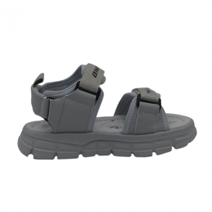 Sandale ortopedice pentru baieti, Bi&Ki A-B11611-E, Gri [2]