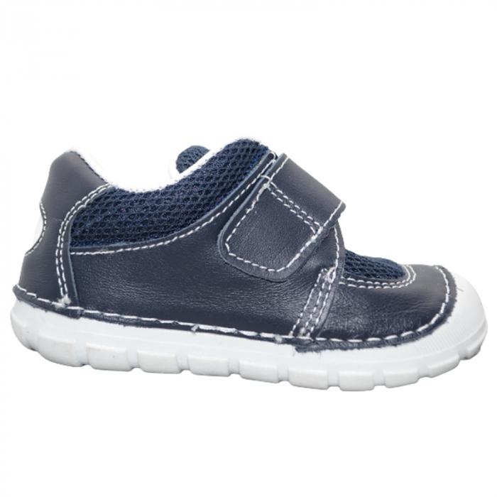 Pantofi ortopedici pentru baieti Small Foot SSMF1703-4-22, Bleumarin [3]