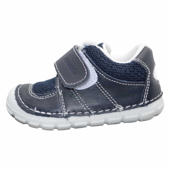 Pantofi ortopedici pentru baieti Small Foot SSMF1703-4-22, Bleumarin [2]