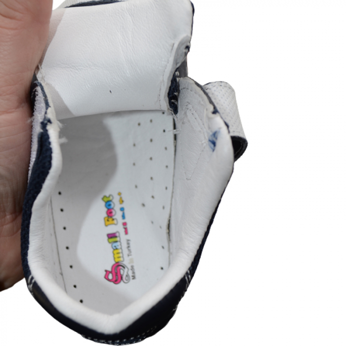Pantofi ortopedici pentru baieti Small Foot SSMF1703-4-22, Bleumarin [5]