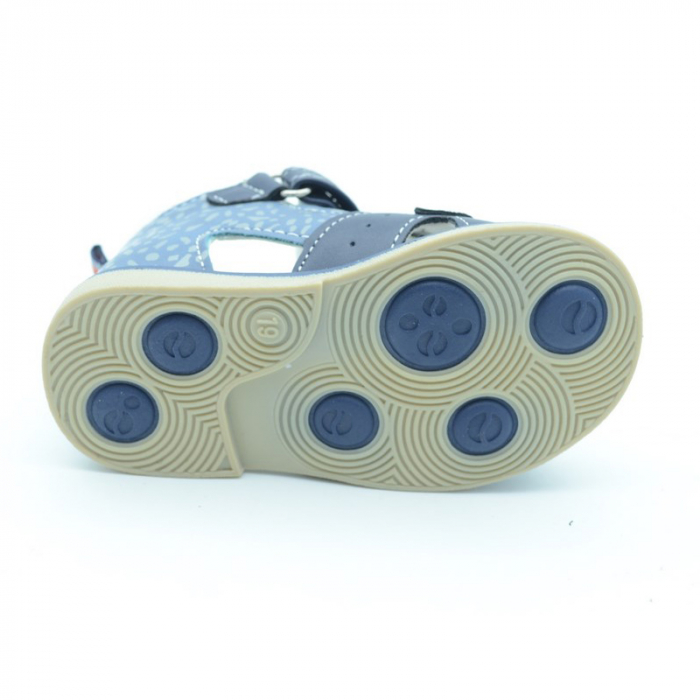 Sandale ortopedice pentru baieti Tom Miki B-3164-B-19, Bleumarin [2]