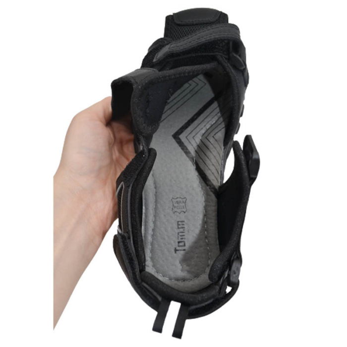 Sandale ortopedice pentru baieti Tom Miki T-10629-C, Negru [4]