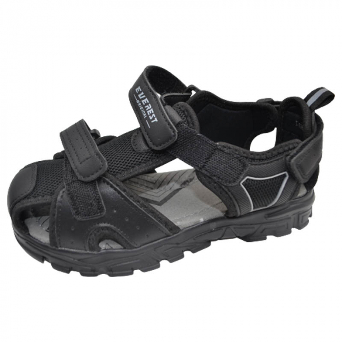 Sandale ortopedice pentru baieti Tom Miki T-10629-C, Negru [3]